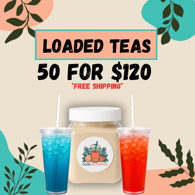 Bulk Loaded Tea Powder | 50 Servings
