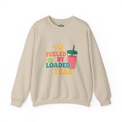 Fueled by Loaded Teas Sweatshirt – Oasis Nutrition Crewneck