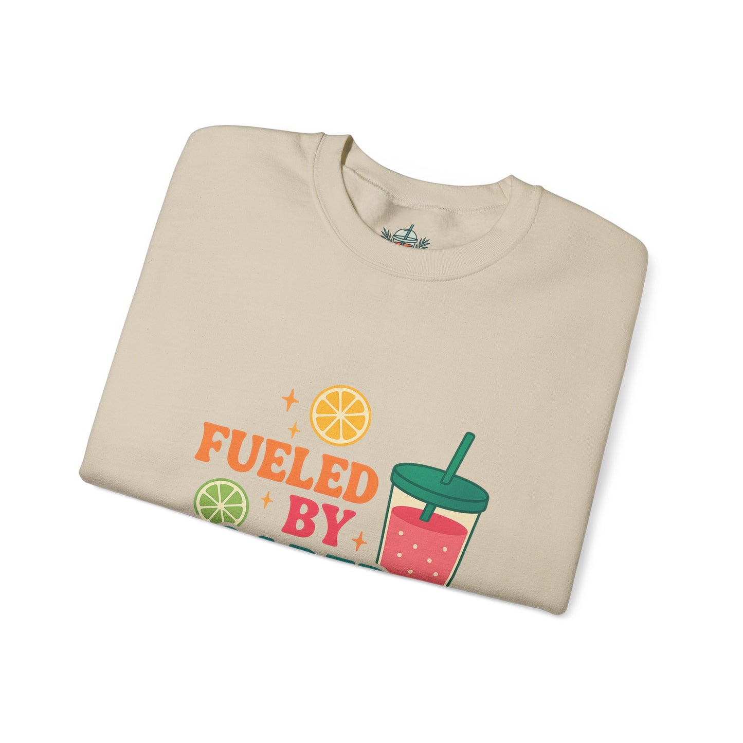 Fueled by Loaded Teas Sweatshirt – Oasis Nutrition Crewneck