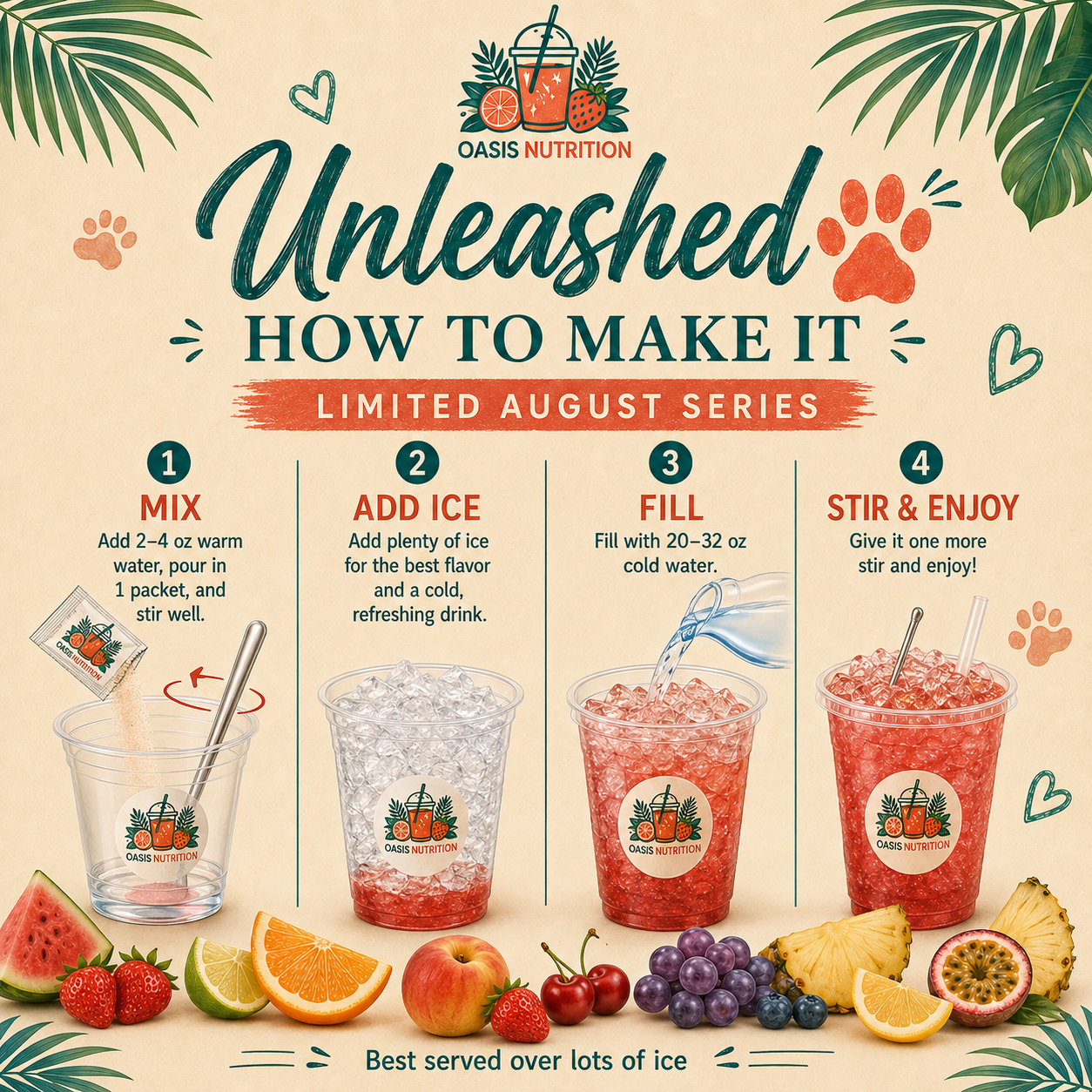 Unleashed Loaded Tea 10-Pack – Limited August Donation Series