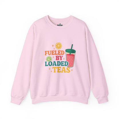 Fueled by Loaded Teas Sweatshirt – Oasis Nutrition Crewneck