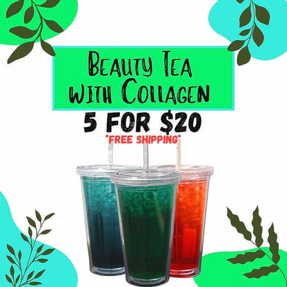 5-Pack Collagen Loaded Teas – Beauty + Energy