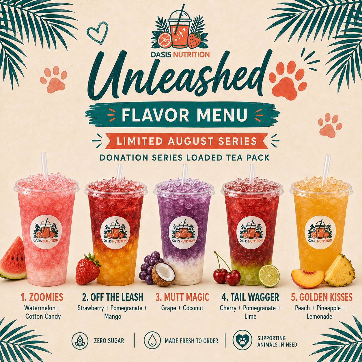 Unleashed Loaded Tea 10-Pack – Limited August Donation Series