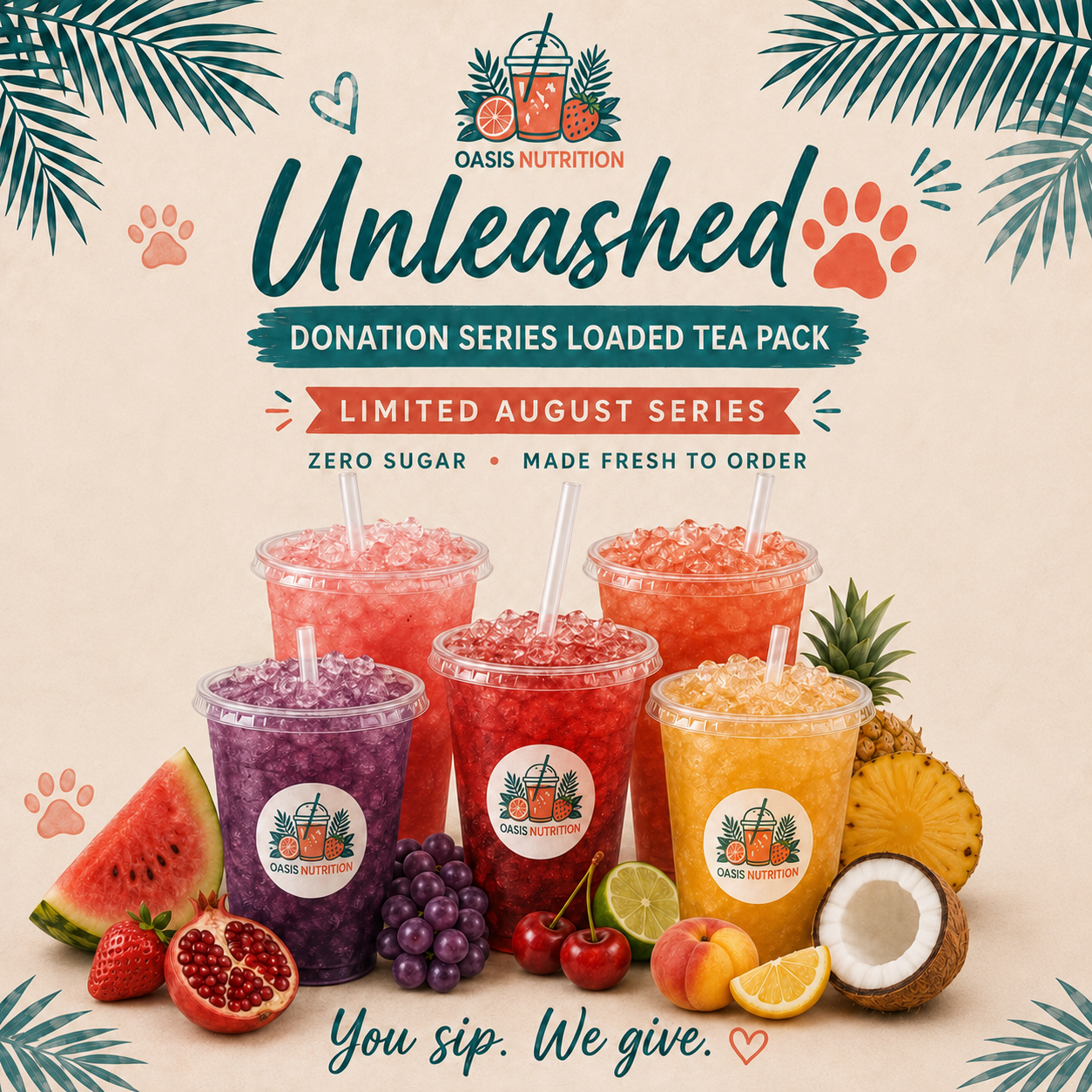 Unleashed Loaded Tea 10-Pack – Limited August Donation Series