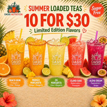 Summer Loaded Tea 10 Pack | Sugar-Free Drink Mix