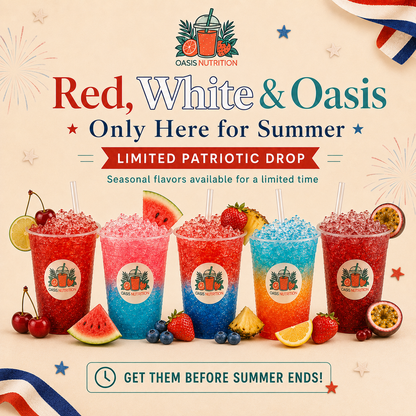 Red, White & Oasis Patriotic Loaded Tea 10-Pack